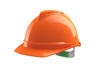 MSA V-Gard 500 ongeventileerde veiligheidshelm met Push-Key binnenwerk - 1