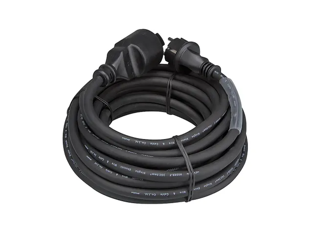 Rubber Verlengkabel Met Krimpkous 3g2.5 10 M Penaarde IP44