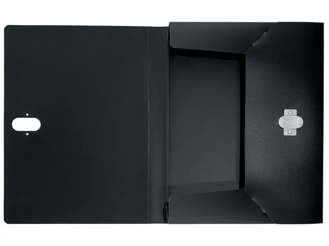 Documentenbox Leitz Recycle A4 PP zwart