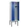 locker,HxBxD 2120x600x500mm,2vak,vak B 300mm,cil.-slot,voetonderstel