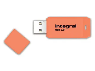 USB stick 2.0 Integral Neon USB-A 32GB oranje - 3