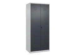 locker voor scheiding van kleding,HxBxD 1850x800x500mm,2vak