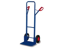 Steekwagen Voor Kratten 250kg 1305x570mm Staal Massief Rubber Banden