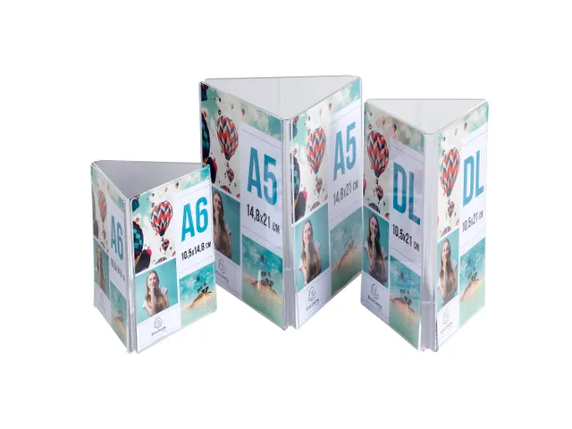 Driehoekige infostaa nder DL verticaal