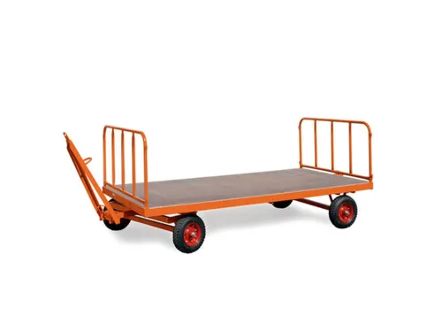 2stalen buiswanden,v. industrie-aanhanger,H 750mm