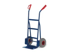 Steekwagen 250Kg Steekplaat 400X180Mm Gewelfd Staal Luchtbanden