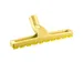 Brosse pour sol dur Storson Clean by Color 35mm jaune