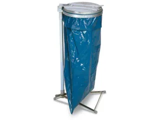 Afvalverzamelaar Standmodel 980x500x530mm 120 liter Verzinkt Staal - 3