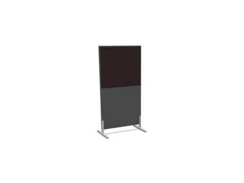 scheidingswand,HxB 1545x800mm,MS-donkergrijs,BN2036-bruin