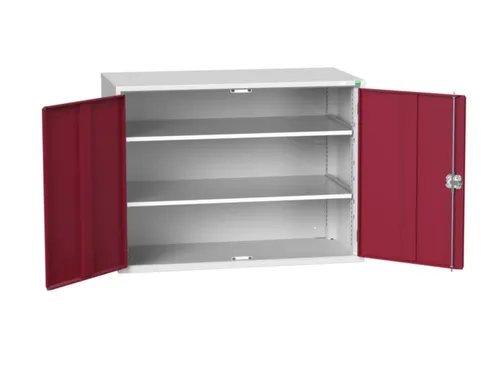 universele kast,HxBxD 1000x1300x550mm,2xStalen bodem,draaigrendelslot