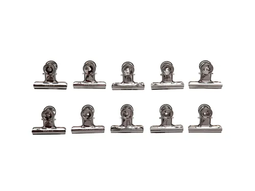 Papierklem MAUL Bulldog 50mm capaciteit 20mm zilver