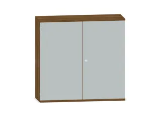 Kantoorkast 1150x1200x430mm Decor Romp Noten Decor Front Lichtgrijs - 1