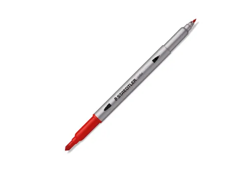 Kleurstift Staedtler 3200 dubbele punt viltstift etui 120 kleuren