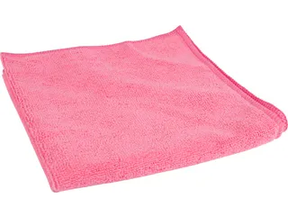 Microvezeldoek 40x40cm roze, pak van 10 stuks - 1