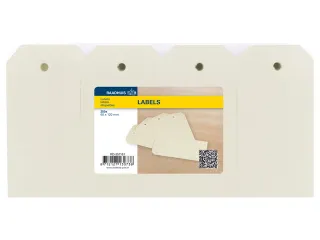 Labels Raadhuis 55x110mm chamois 250 stuks - 2