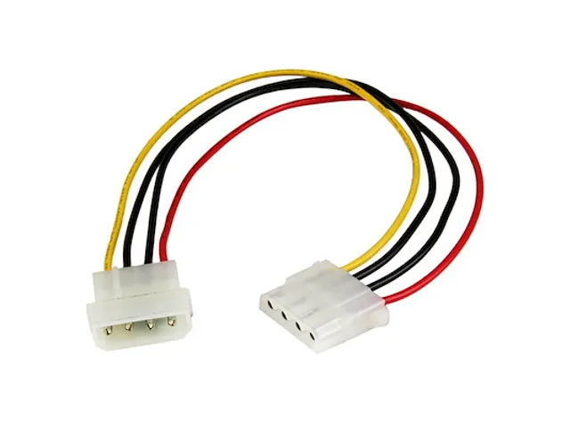 30cm Molex LP4-voedingsverlengkabel M/F