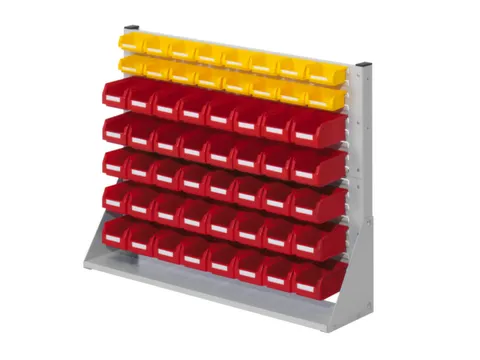 Stellingwand Hxbxd 760X1000X240Mm Enkelzijdig 56Bakken