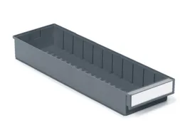 stellingbak,HxBxD 82x186x600mm,PP,grijs