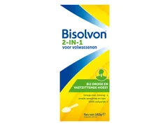 Hoestdrank Bisolvon 2 in 1 volwassenen 133ml