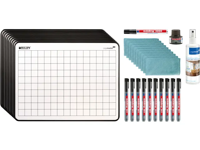 Wisbord Legamaster melamine starterset 33-delig