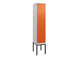 dubbeldekse locker,HxBxD 2120x400x500mm,1x2vak.,vak B 400mm