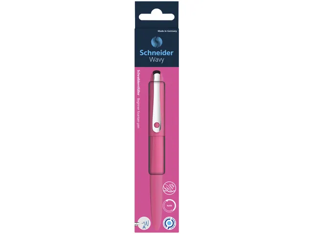 Stylo plume Schneider Wavy rose