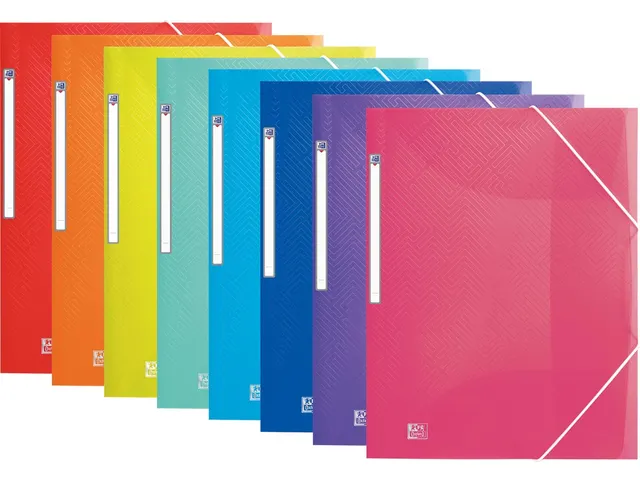 Urban elastomap A4 transparante kleuren