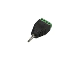 2.5mm Stereoplug Naar 4-Polige Schroefaansluiting (5 ST.)