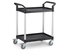 etagewagen,draagverm. 180kg,2xkunststof plaat,laadvl. LxB 793x510mm