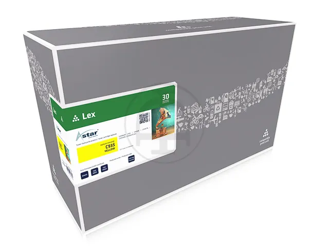 AS13935 Astar Lexmark C930H2YG Optra C toner geel rebuilt 24.000pag ch