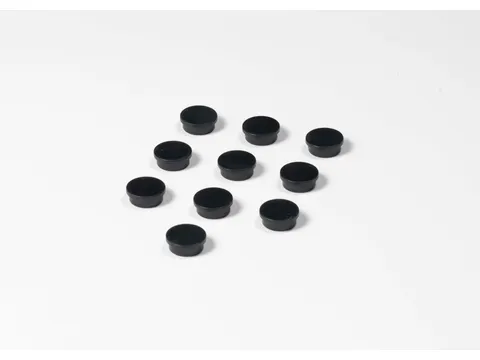 Memomagneten Smit Visual Rond 20mm Zwart 10 stuks