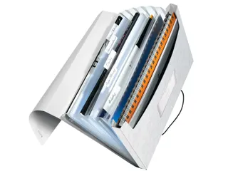 Sorteermap Leitz WOW 6 tabbladen PP wit - 3