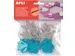 Zelfklevende Glitter Sneeuwvlokken 22 Stuks