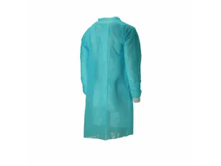 Cmt Pp Non Woven Bezoekersjas Met Drukknopen Groen Maat XXL 100 Stuks - 3