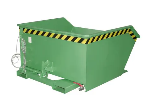 Kiepbak voor spaanders,HxLxB 680x1440x1280mm,0,75m³,draagverm. 1000kg