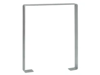 fietsbeugel,L 800mm,staal vuurverzinkt,plat staal,v. inbetonneren - 1