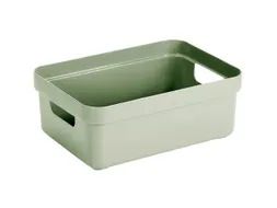 Sigma Home opbergbox 9L groen - 35x24,6x12,2cm