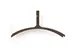 Pro-line Wandgarderobe 2 Hangers zwart grijs