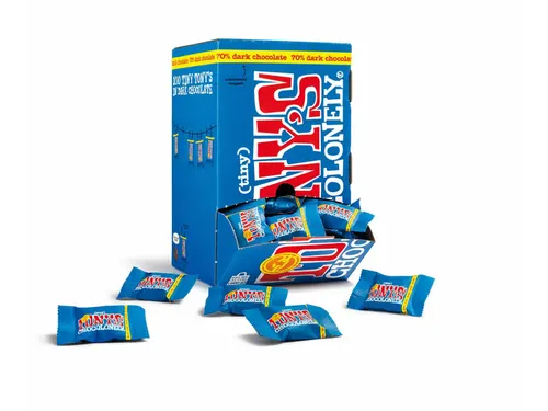 Chocolade Tiny Tony's Chocolonely 100 stuks puur