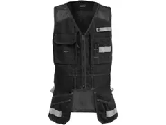 Fristads 121315 gereedschapsvest, zwart, maat S, per stuk