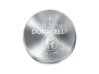 Batterij Duracell knoopcel 2x CR2016 lithium Ø20mm 3V-90mAh - 2