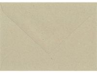 Envelop C6 Kangaro 10 stuks grijs 120grams papier
