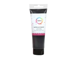 Acrylverf Qrea 120 ml zwart