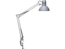 Bureaulamp MAUL Study tafelklem excl.LED lamp E27 zilver