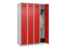 locker,HxBxD 1850x1200x500mm,4vak,vak B 300mm,cil.-slot