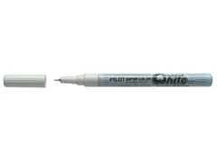 Viltstift Pilot Super Color Lakmarker Extra Fijne punt Wit