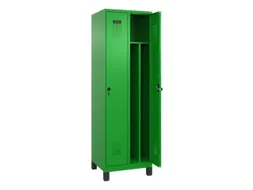 locker voor scheiding van kleding,HxBxD 1950x600x500mm,2vak