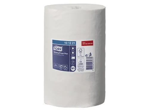 Poetsrol Tork M1 101221 2-laags Centerfeed 21.5x75m 11 Rollen Wit
