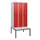 locker met bank,HxBxD 1950x900x815mm,3vak,vak B 300mm,draaigrendel