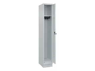 locker,HxBxD 1950x300x500mm,1vak,vak B 300mm,draaigrendel,sokkel - 2